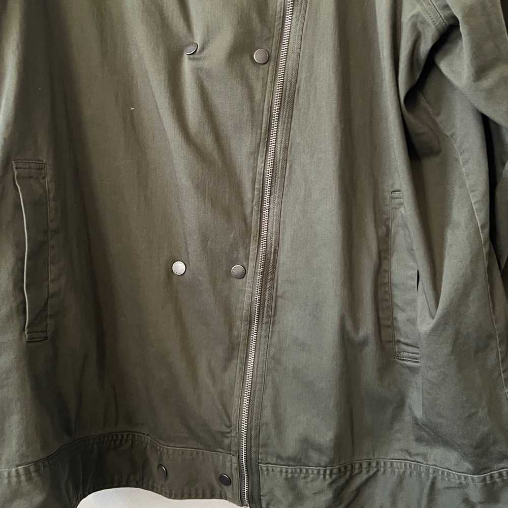 Torrid Dark Green Utility Jacket - image 2